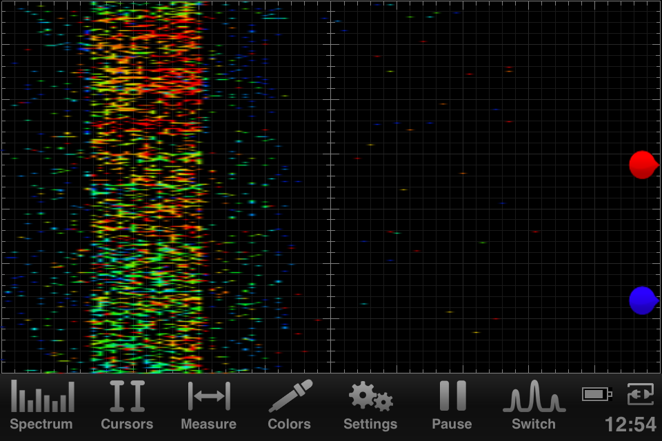 wipry spectrum waterfall
